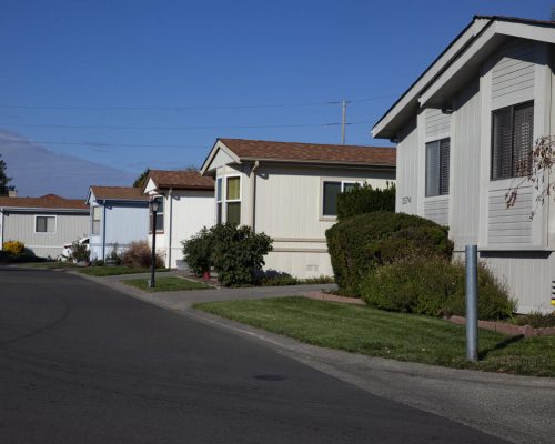 Royal Oaks Senior Mobile Home Park, 	
750 Wood Sorrel Dr, Petaluma. Photographed on Tuesday, November 28, 2023._(CRISSY PASCUAL/ARGUS-COURIER STAFF)
